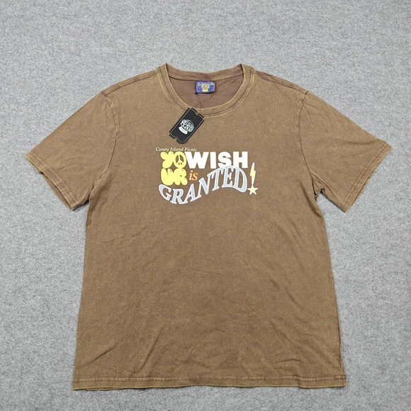 Coney Island Picnic Other - Coney Island Picnic Shirt Mens Large Brown Wish Is Granted Graphic Tee New